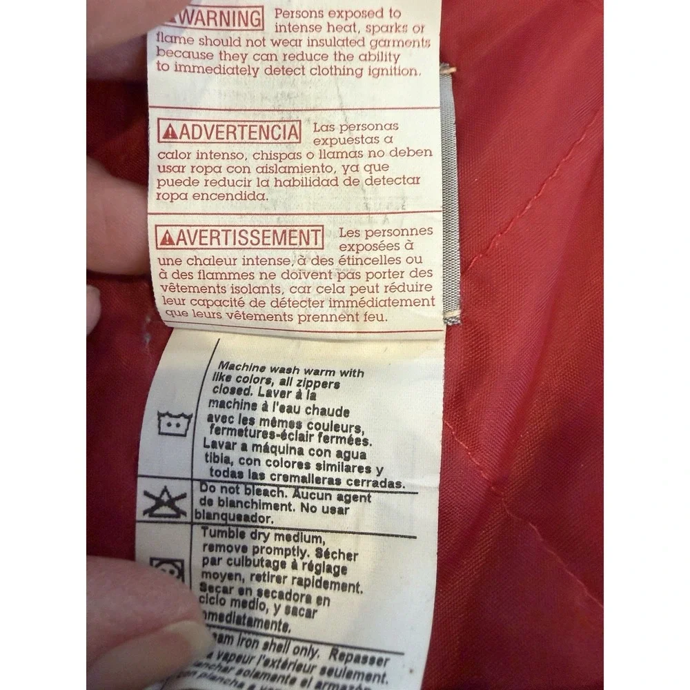 Vintage Carhartt Overalls Mens 40X30 Brown Duck Quilt Lined Bib R04 USA Made 90s - Picture 10 of 14